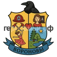 Герб семьи Вороновы