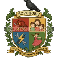 Герб семьи Вороновы