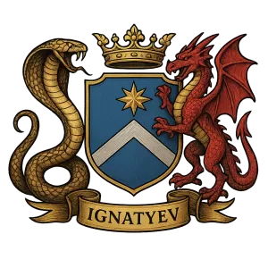 Герб семьи Игнатьевы