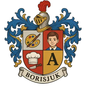Герб семьи Борисюк