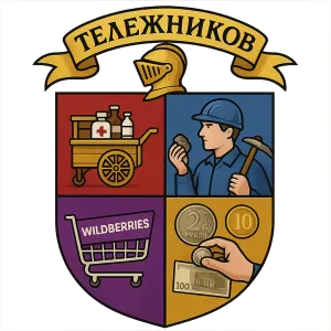 Герб семьи Тележников