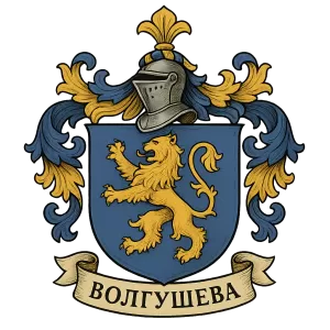 Герб семьи Волгушева