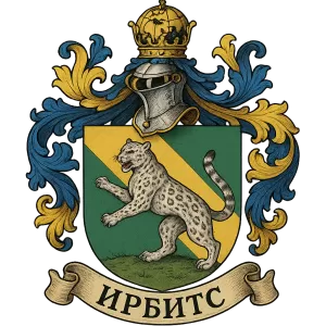 Герб семьи Ирбиц