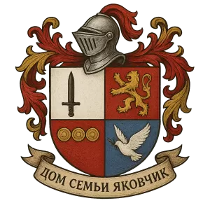 Герб семьи Дом семьи Яковчик