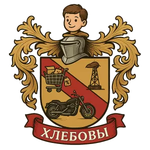Герб семьи Хлебовы