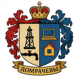 Герб семьи Домрачевы