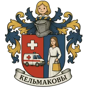 Герб семьи Кельмаковы