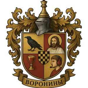 Герб семьи Воронины