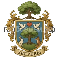 Герб семьи Зверевы