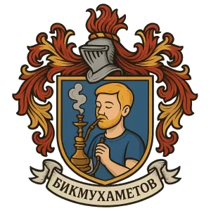 Герб семьи Бикмухаметов