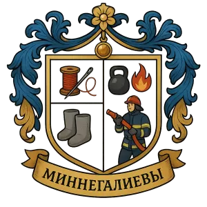 Герб семьи Миннегалиевы