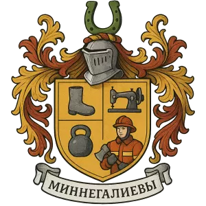 Герб семьи Миннегалиевы