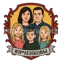 Герб семьи Юрченковы