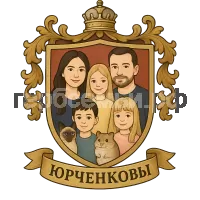 Герб семьи Юрченковы
