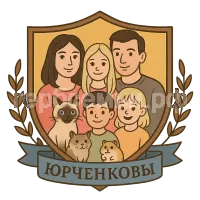 Герб семьи Юрченковы