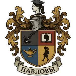 Герб семьи Павловы