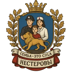 Герб семьи Нестеровы