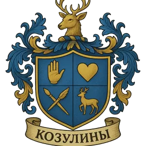 Герб семьи Козулины