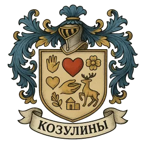 Герб семьи Козулины