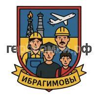 Герб семьи Ибрагимовы