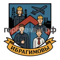 Герб семьи Ибрагимовы