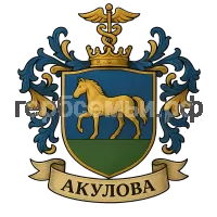 Герб семьи Акулова
