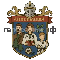 Герб семьи Анисимовы