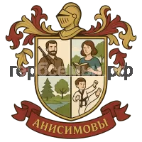 Герб семьи Анисимовы