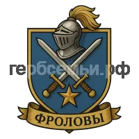 Герб семьи Фроловы