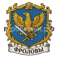 Герб семьи Фроловы
