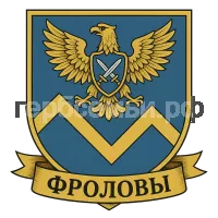 Герб семьи Фроловы