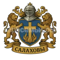 Герб семьи САЛАХОВЫ