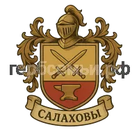 Герб семьи САЛАХОВЫ