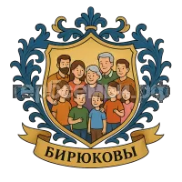Герб семьи Бирюковы