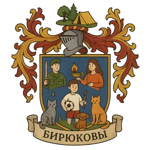 Гербы семьи Бирюковы