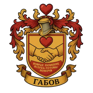 Герб семьи Габов