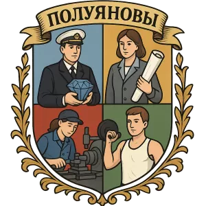Гербы семьи Полуяновы
