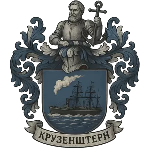 Гербы семьи Крузенштерн