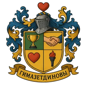 Герб семьи ГИМАЗЕТДИНОВЫ