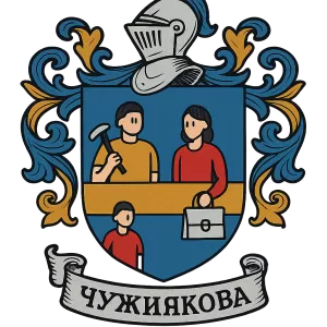 Герб семьи Чужиакова