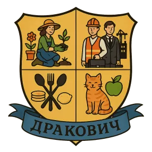 Герб семьи Дракович