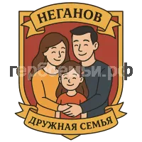 Герб семьи Неганов