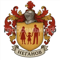 Герб семьи Неганов