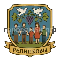 Герб семьи Репниковы