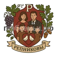 Герб семьи Репниковы