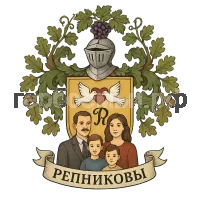 Герб семьи Репниковы