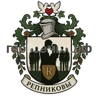 Герб семьи Репниковы
