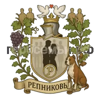 Герб семьи Репниковы