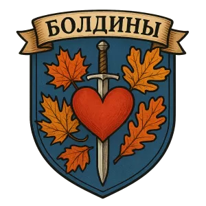 Гербы семьи Болдины