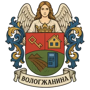Герб семьи Вологжанина